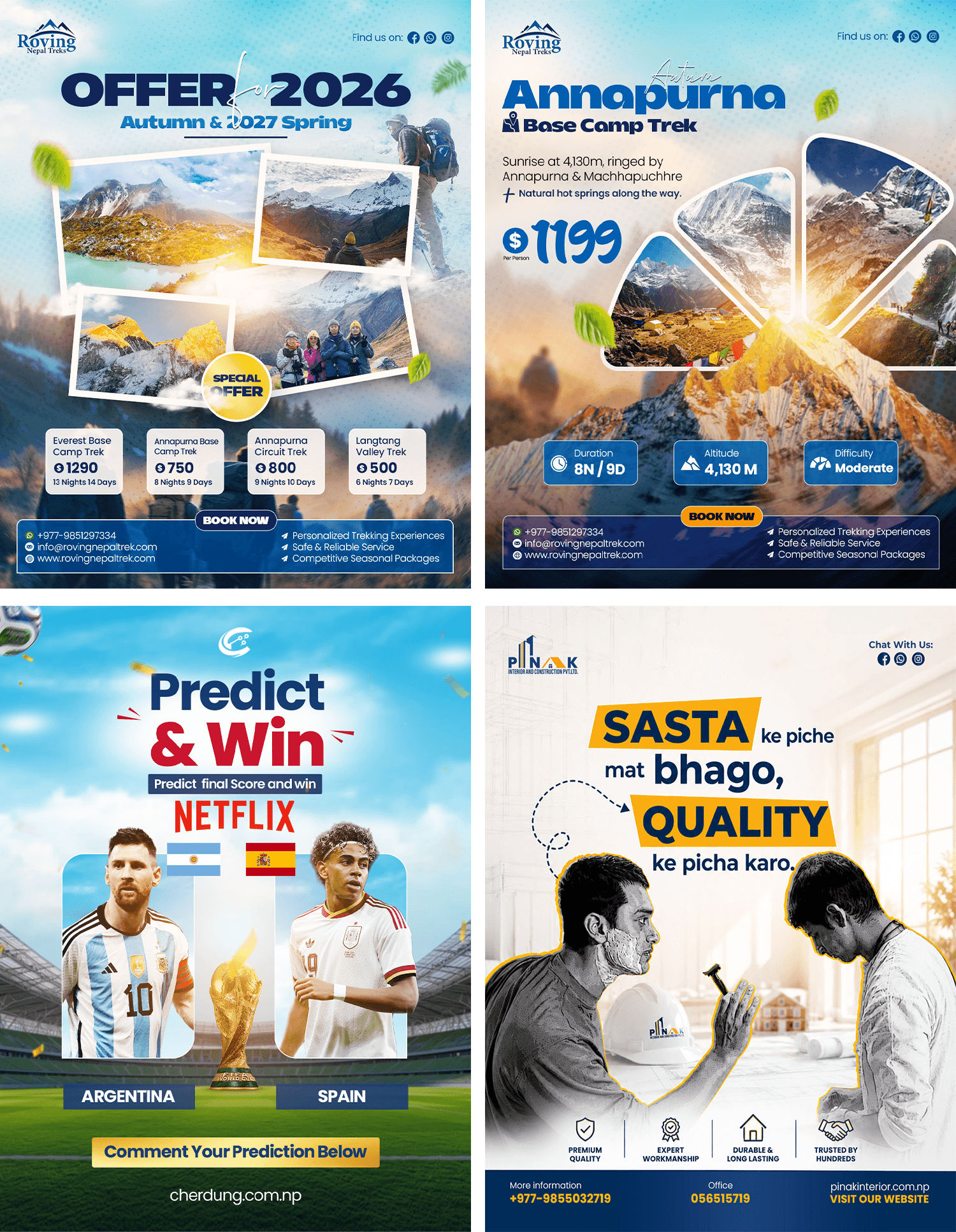 Social Media Campaign Creatives